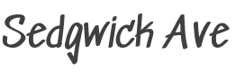 Sedgwick Ave Font preview