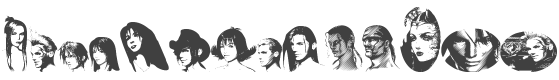 SO Final Fantasy VIII Font preview