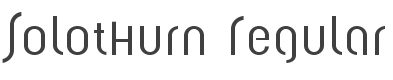 Solothurn Regular Font preview