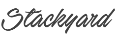 Stackyard Font preview