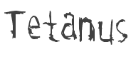 Tetanus Font preview