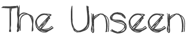 The Unseen Font preview