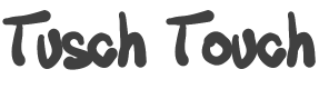 Tusch Touch 1 Font preview