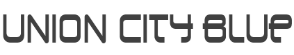 Union City Blue Font preview
