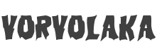 Vorvolaka Font preview
