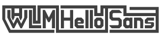 WLM Hello Sans Font preview