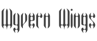 Wyvern Wings BRK Font preview