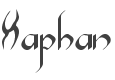 Xaphan Font preview