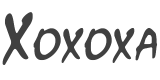 Xoxoxa Font preview