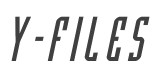 Y-Files Italic style