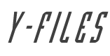 Y-Files Super-Italic style