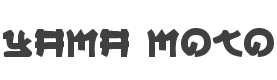 Yama Moto Font preview