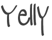 Yelly Font preview