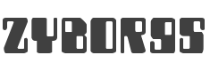 Zyborgs Font preview