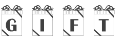 101! Gift Font preview