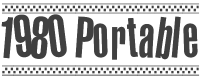 1980 Portable Font preview