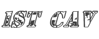 1st Cav Italic style