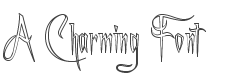 A Charming Font Outline style