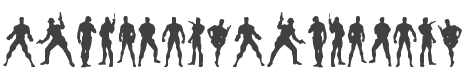 Action Men Font preview