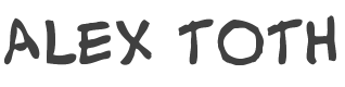 Alex Toth Font preview