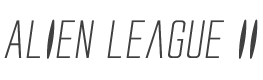 Alien League II Expanded Italic style