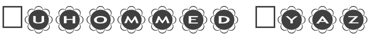 AlphaShapes Flowers