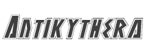 Antikythera Academy Italic style
