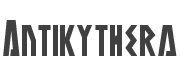 Antikythera Condensed style