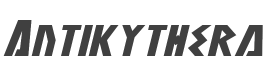 Antikythera Expanded Italic style