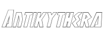 Antikythera Outline Italic style