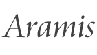 Aramis Font preview