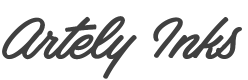 Artely Inks Font preview