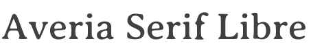 Averia Serif Libre