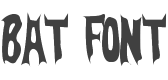 Bat Font preview