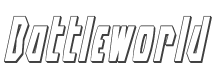 Battleworld 3D Italic style