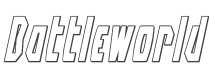 Battleworld Outline Italic style