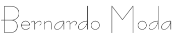 Bernardo Moda Font preview