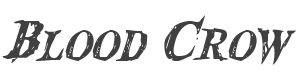 Blood Crow Condensed Italic style