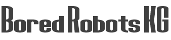 Bored Robots KG Font preview