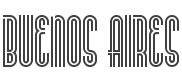 Buenos Aires NF Font preview