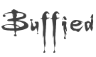 Buffied Font preview