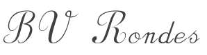 BV Rondes Italic style