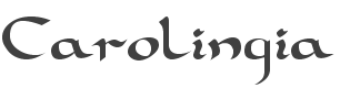 Carolingia Font preview