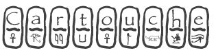 Cartouche Font preview