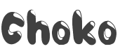Choko Font preview
