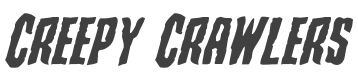 Creepy Crawlers Expanded Italic style