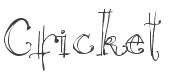 Cricket Font preview