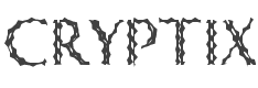 CrypTiX Font preview