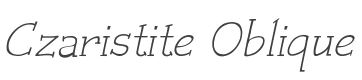 Czaristite Oblique style