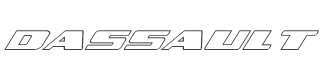 Dassault Outline Italic style